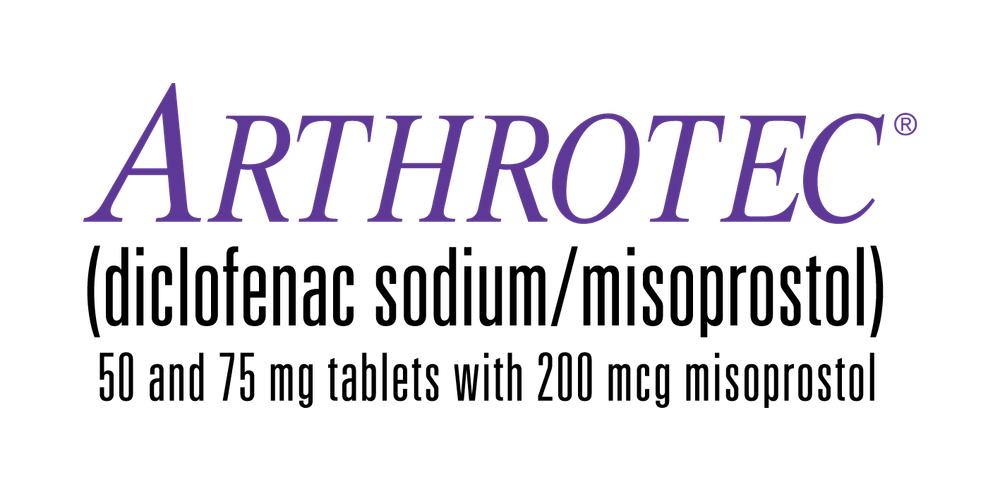 Arthtrotec / Артротек (диклофенак + мизопростол)