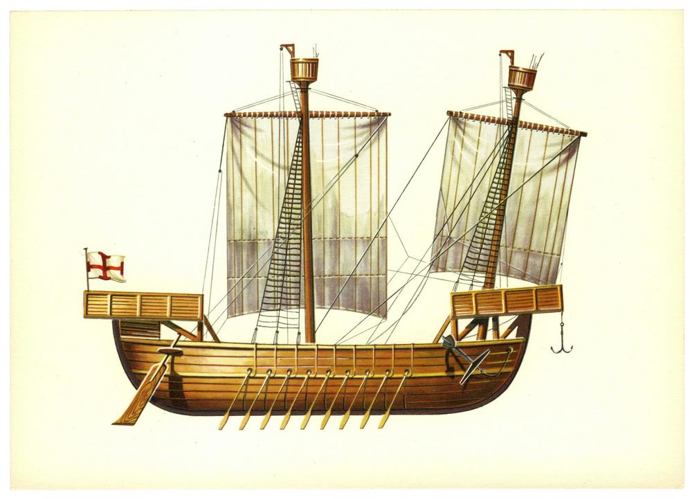 Век суда. Неф корабль 15 века. Генуэзский Неф корабль. Норманнский шнеккер. Средневековый Неф корабль.