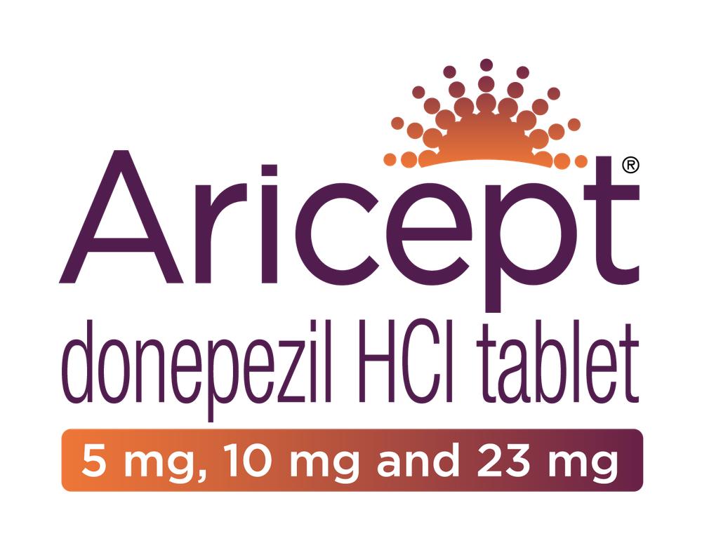 Aricept / Арисепт (донепезил) — новый логотип