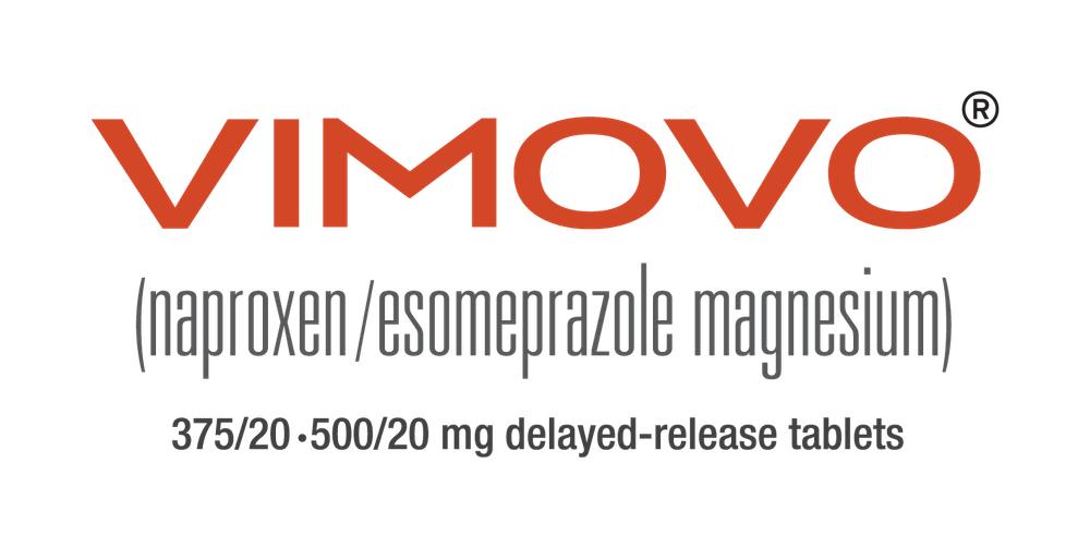 Vimovo / Вимово (напроксен + эзомепразол) — новый логотип