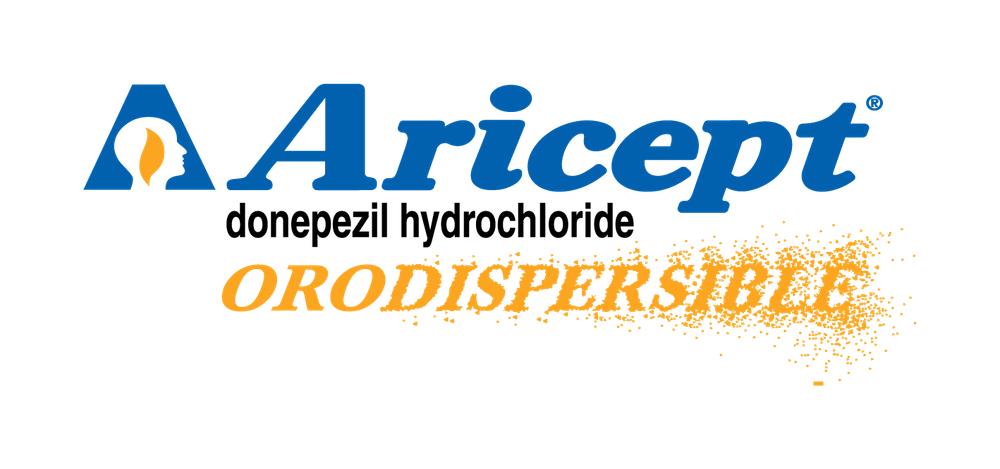 Aricept / Арисепт (донепезил) — британский логотип
