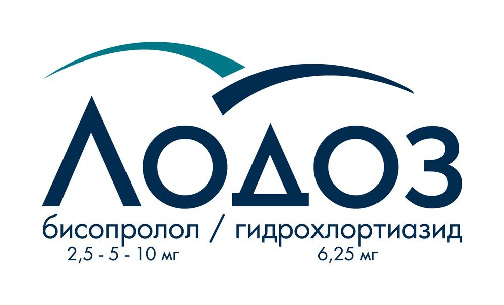 Lodoz / Лодоз (бисопролол + гидрохлоротиазид) — русский логотип