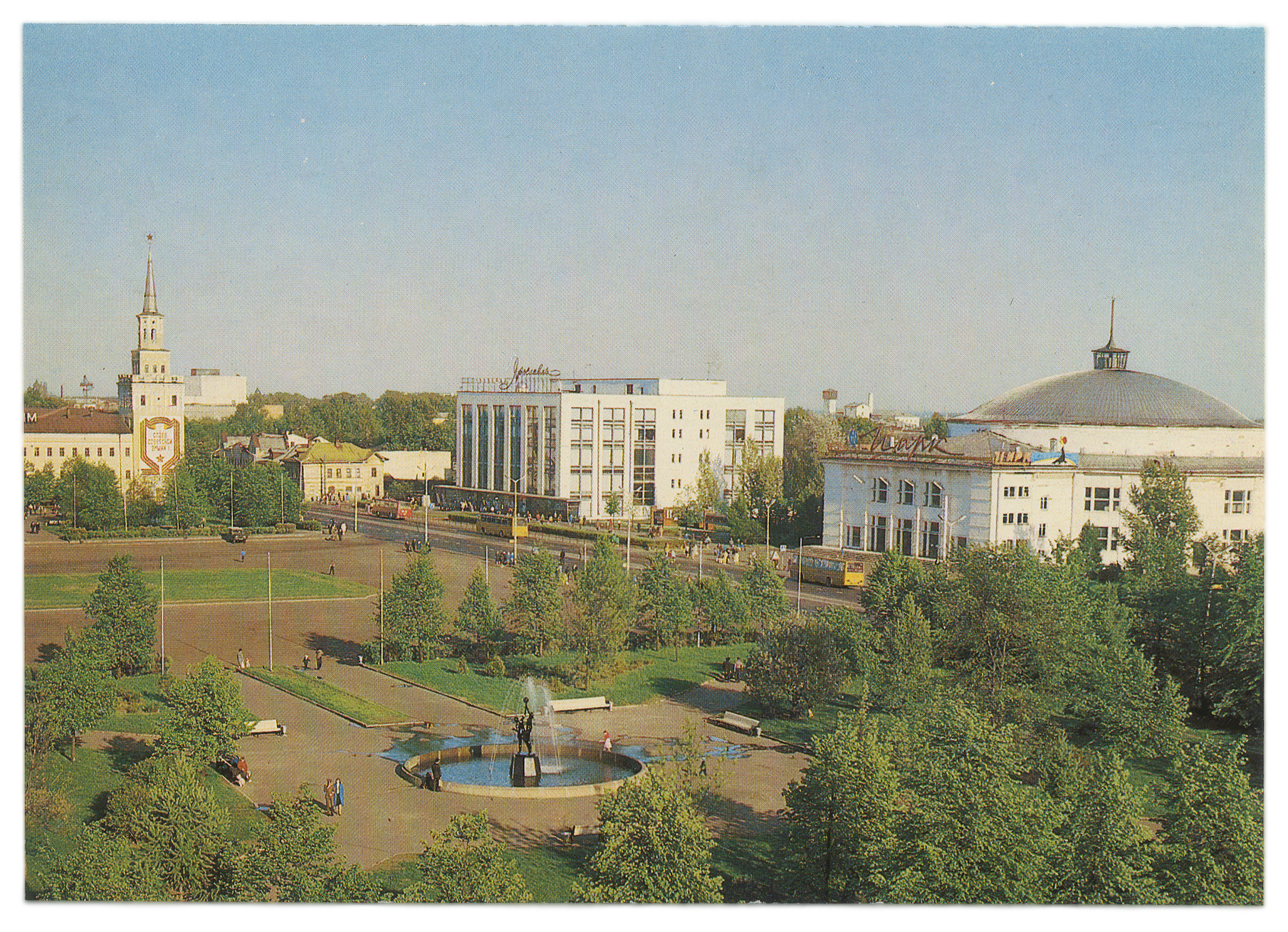 Площадь труда Ярославль